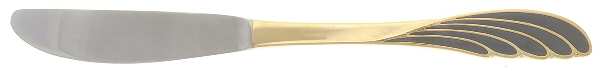 Wave Golden Black (Stainless) Modern Solid Knife