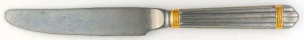 Esprit-Gold (Stainless, Gold Accent, 4 Ribs) New French Hollow Knife by Retroneu