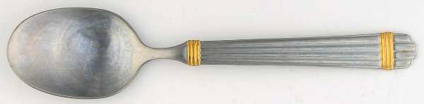 Esprit-Gold (Stainless, Gold Accent, 4 Ribs) Teaspoon