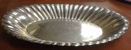 X309 (Sterling, Hollowware) 12" Bread Tray