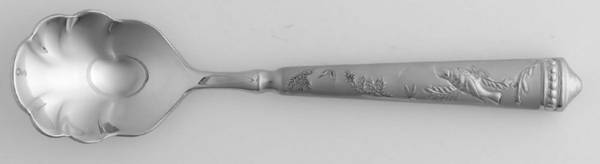 Audubon's Bird of Paradise (Stainless) Hollow Handle Sugar Shell Spoon