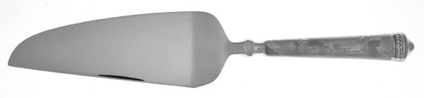 Audubon's Bird of Paradise (Stainless) Pie and Cake Server with Stainless Blade HC