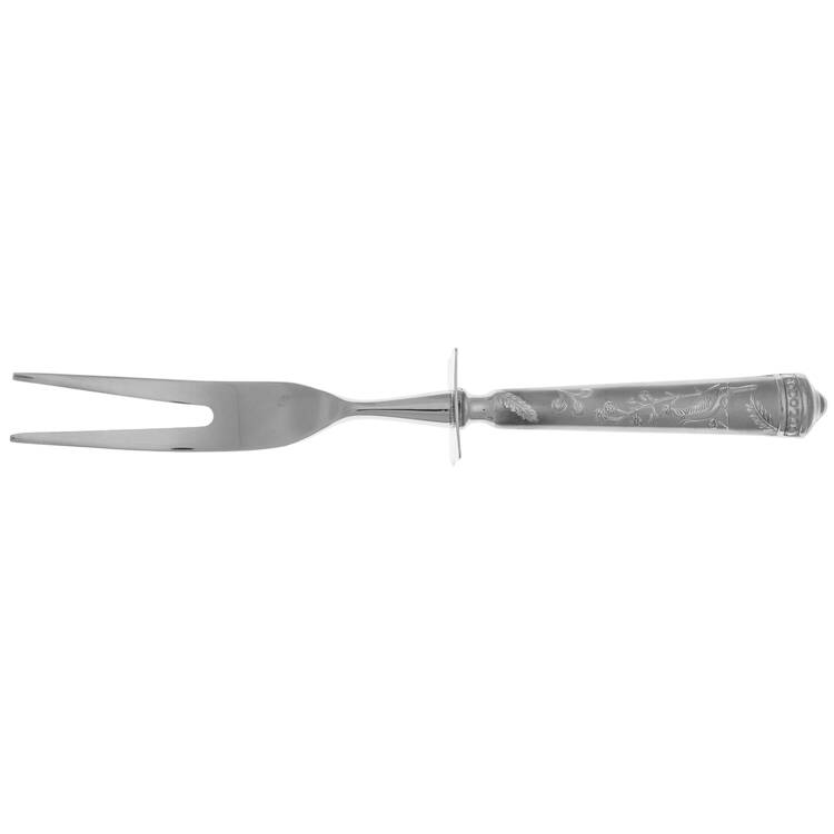 Audubon's Bird of Paradise (Stainless) Carving Fork Small with Stainless Prongs HC