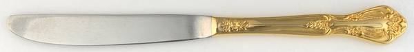 Chambley Gold (Gold Electroplate) Modern Hollow Knife