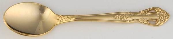 Chambley Gold (Gold Electroplate) Demitasse Spoon