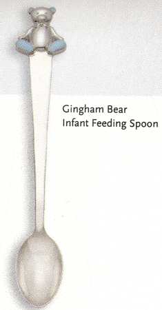 Gingham Bear (Silverplate) by Reed &amp; Barton