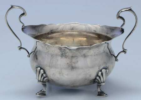 265 (Sterling, Hollowware) Open Sugar Bowl