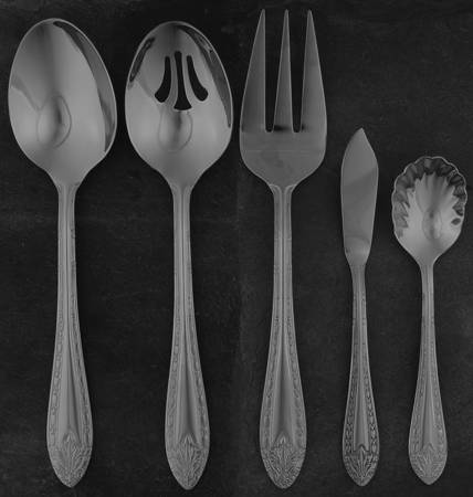 Marie Antoinette (Stainless) 5 Piece Hostess Set