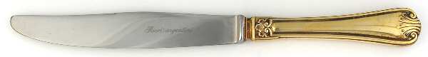 Cellini Gold (Gold Electroplate) Modern Hollow Knife