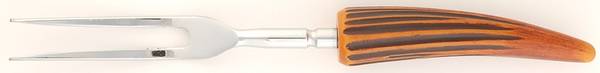 REF10 (Stainless) Large Stainless-Prong Roast Carving Fork