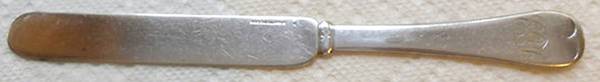 RDS211 (Sterling) Blunt Solid Knife