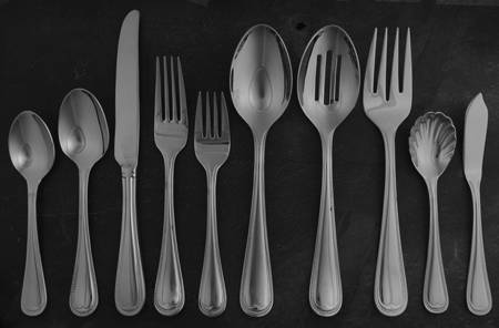 Elegant Bead-Hamilton-English Gentry (Stainless) 45 Piece Starter Set