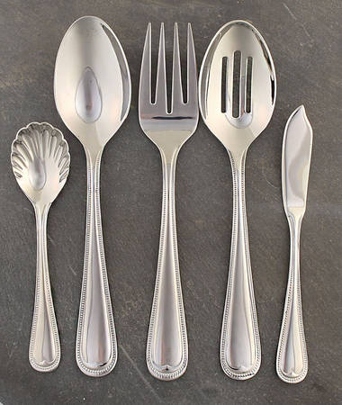 Elegant Bead-Hamilton-English Gentry (Stainless) 5 Piece Hostess Set