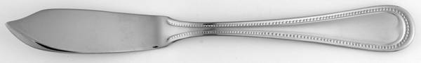 Elegant Bead-Hamilton-English Gentry (Stainless) Flat Handle Master Butter Knife