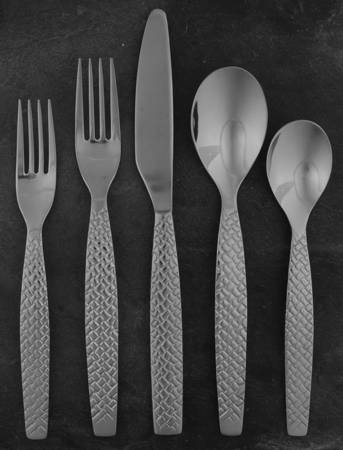 Weave (Stainless) 5 Piece Place Setting