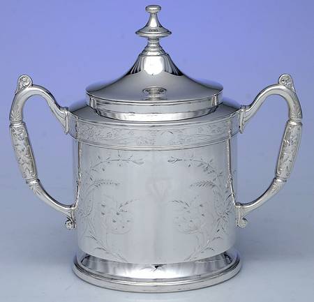 102 (Silverplate, Hollowware) Sugar Bowl & Lid