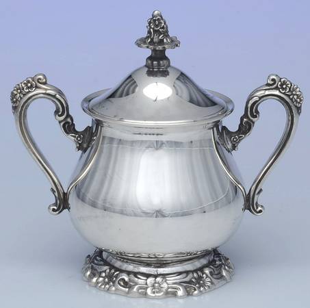 RDS218 (Silverplate, Hollowware) Sugar Bowl & Lid
