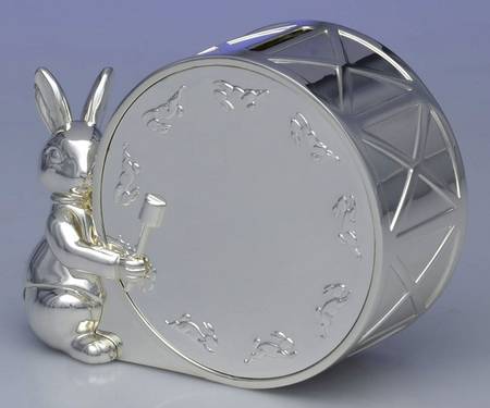 Bunnykins (Silverplate, Hollowware) Money Box