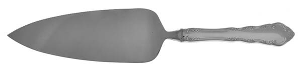 Dresden Rose (Stainless) Pie Server with Serrated Stainless Blade HC