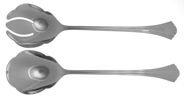 Covington (Stainless) Solid Oversized Serving Salad Set