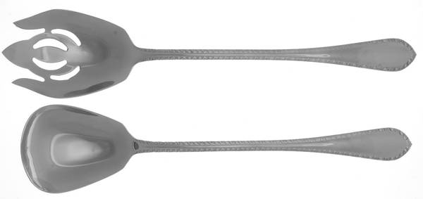 RDS223 (Stainless) Solid Oversized Serving Salad Set