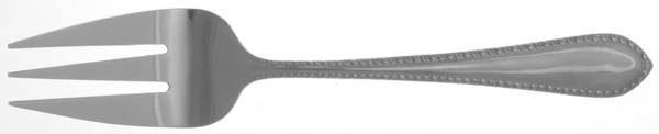RDS223 (Stainless) Medium Solid Cold Meat Serving Fork