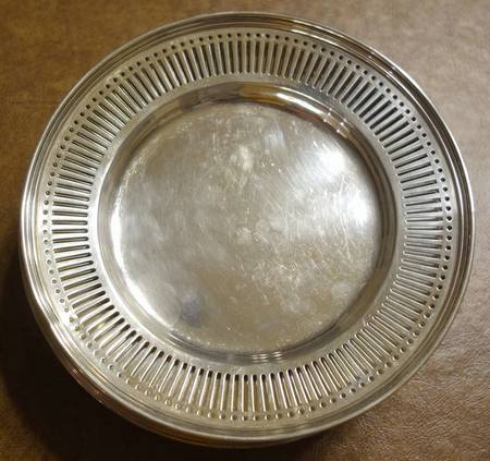 185 (Sterling, Hollowware) Bread Plate