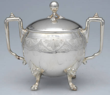 2204 (Silverplate, Hollowware) Sugar Bowl & Lid