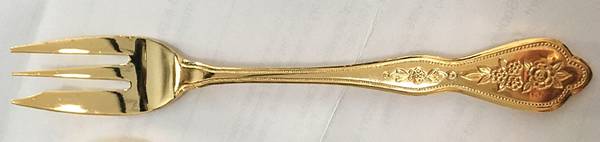 RFL15 (Gold Electroplate) Dessert Fork