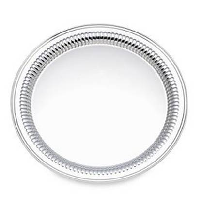 Queen Anne (Silverplate, Hollowware) 12" Round Tray