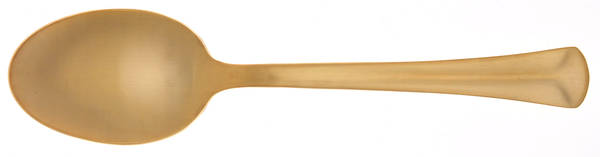 Baguette Matte Gold (Gold Electroplate) Teaspoon