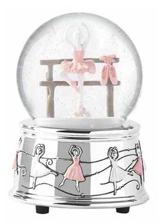 Ballerina (Silverplate, Hollowware) Musical Water Globe