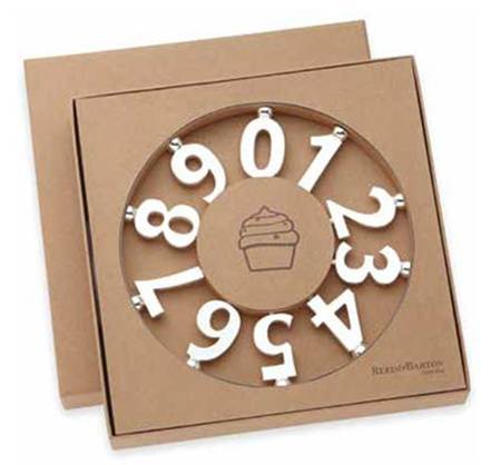 Let's Celebrate (Silverplate, Hollowware) (Box of 10) Birthday Candle Holders