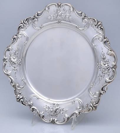 4389 (Sterling, Hollowware) 10" Dinner Plate