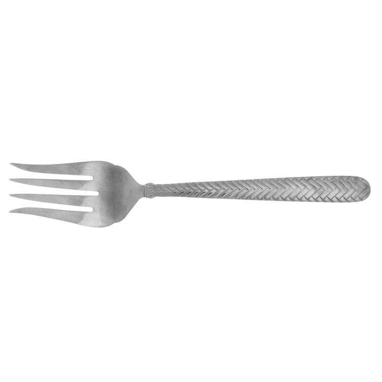 Rxv20 (Stainless) Medium Solid Cold Meat Serving Fork