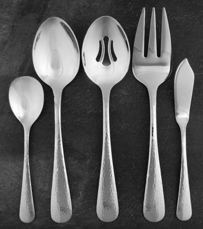 River (Stainless) 5 Piece Hostess Set