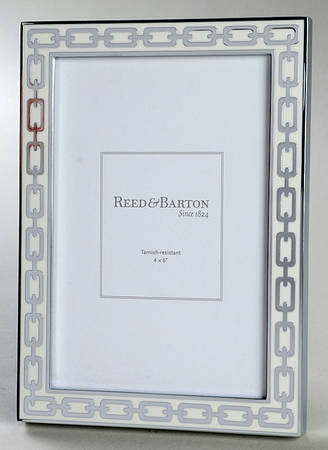 Silver Link (Silverplate, Hollowware) Frame-Holds 4" X 6"