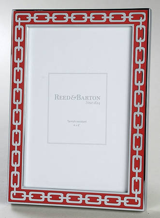 Silver Link (Silverplate, Hollowware) Frame-Holds 4" X 6"
