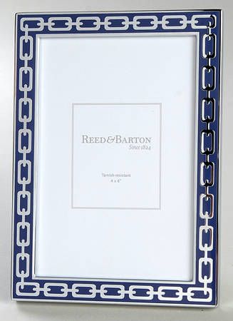 Silver Link (Silverplate, Hollowware) Frame-Holds 4" X 6"