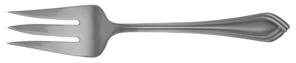 Brookhaven (Stainless) Medium Solid Cold Meat Serving Fork