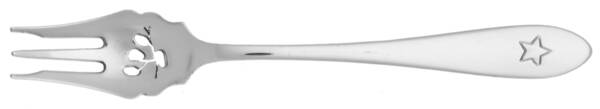 Titanic (Stainless) Pickle Fork Pierced with Short Handle HC