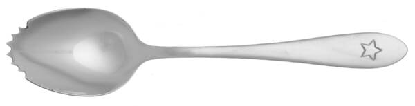 Titanic (Stainless) Fruit/Orange Spoon Individual, Serrated Bowl HC