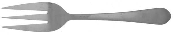 RDS327 (Stainless) Medium Solid Cold Meat Serving Fork