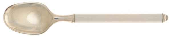 Variation White (Sterling) Hollow Handle Teaspoon, Sterling Bowl