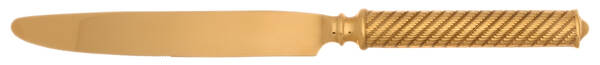 Torsade Gold (Stainless, Gold) New French Solid Knife