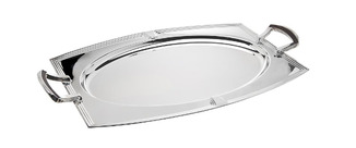 Art Deco (Silverplate, Hollowware) Oval Tray
