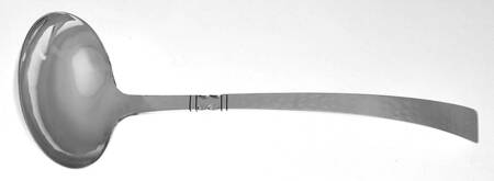 RND1 (Sterling) Solid Piece Cream Ladle