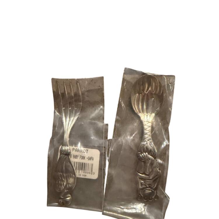 Safari Straight Handle Baby Spoon