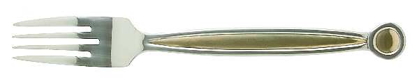 Anelli Gold (Stainless, Gold Accent) Individual Salad Fork