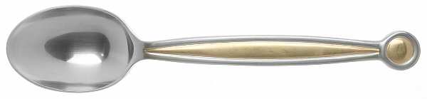 Anelli Gold (Stainless, Gold Accent) Place/Oval Soup Spoon
